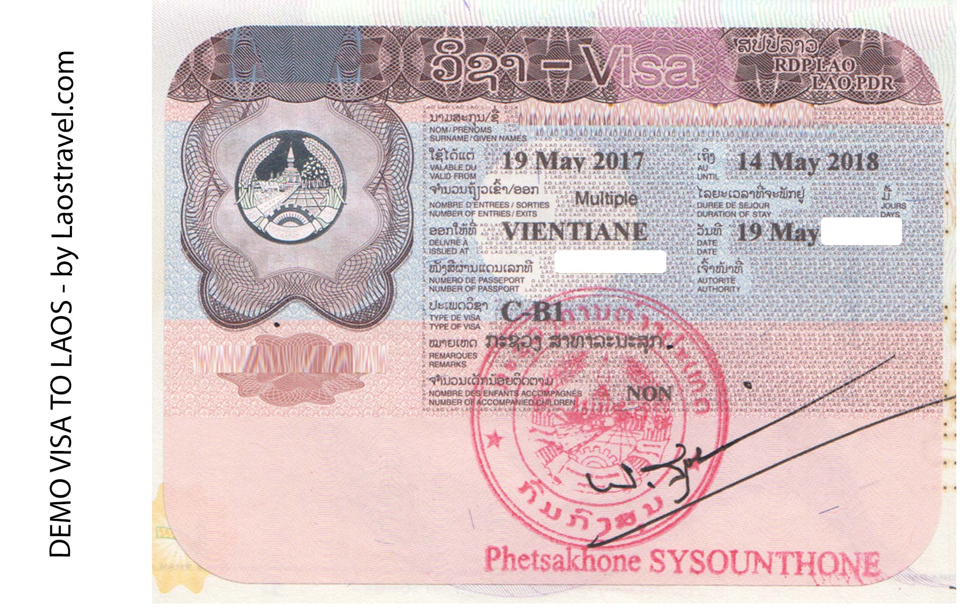 uk tourist visa for laos