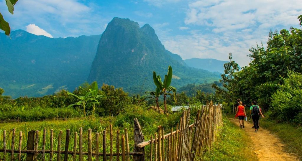 Trekking in luang prabang Laos Travel