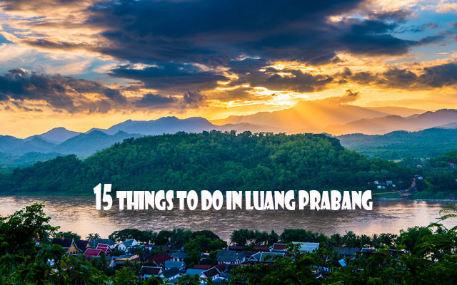 Things to do in Luang Prabang