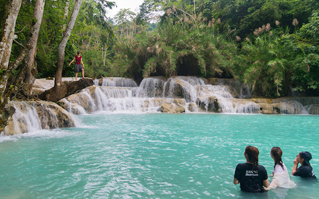 Tad Sae Waterfall