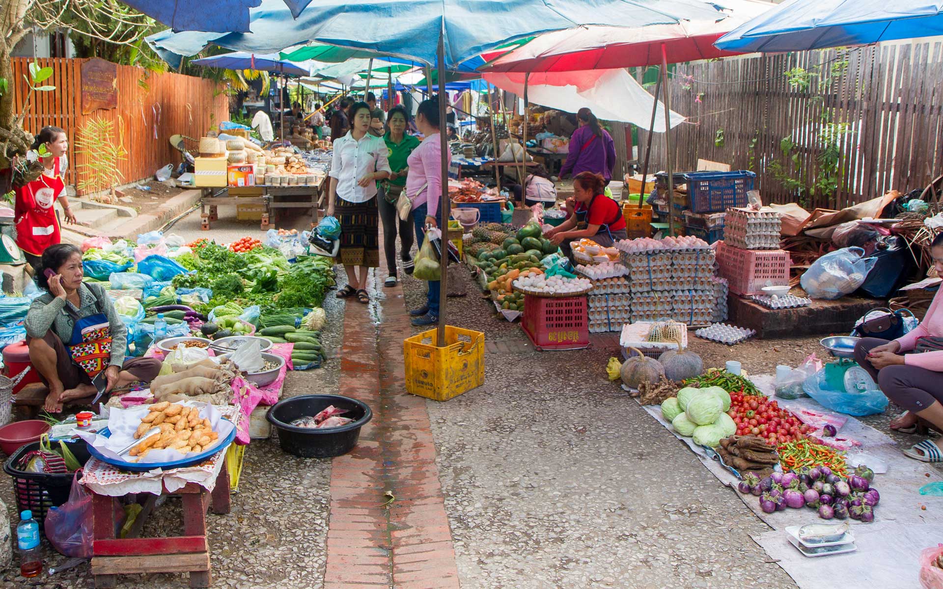 Luang Prabang Morning Market