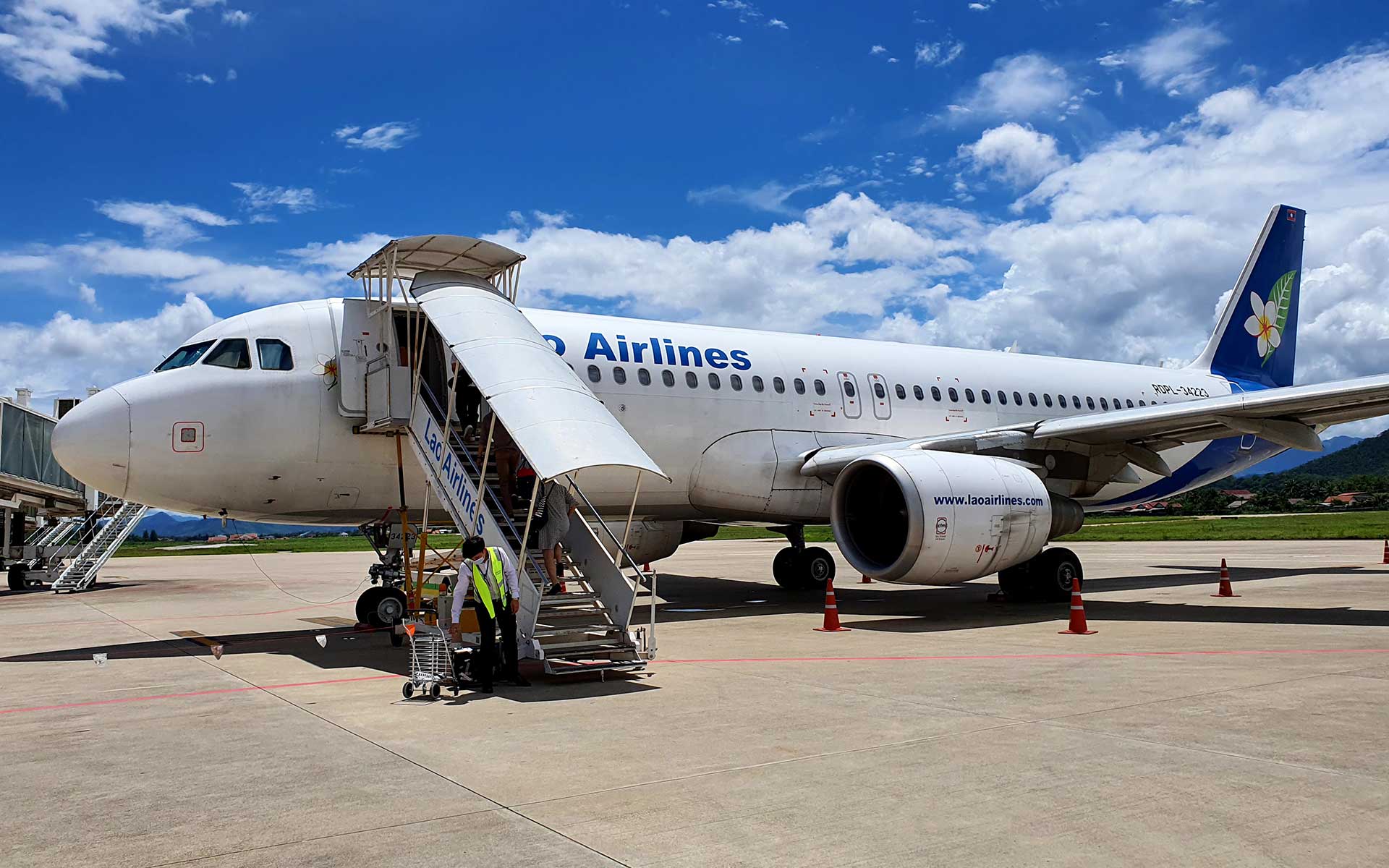 Most of flights in Laos are operated by Laos Airlines. 