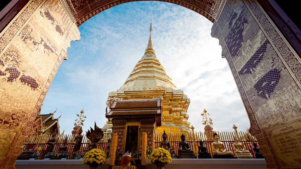 Chiang Mai's Wat Phra That Doi Suthep - one of northern Thailand's most sacred temples.