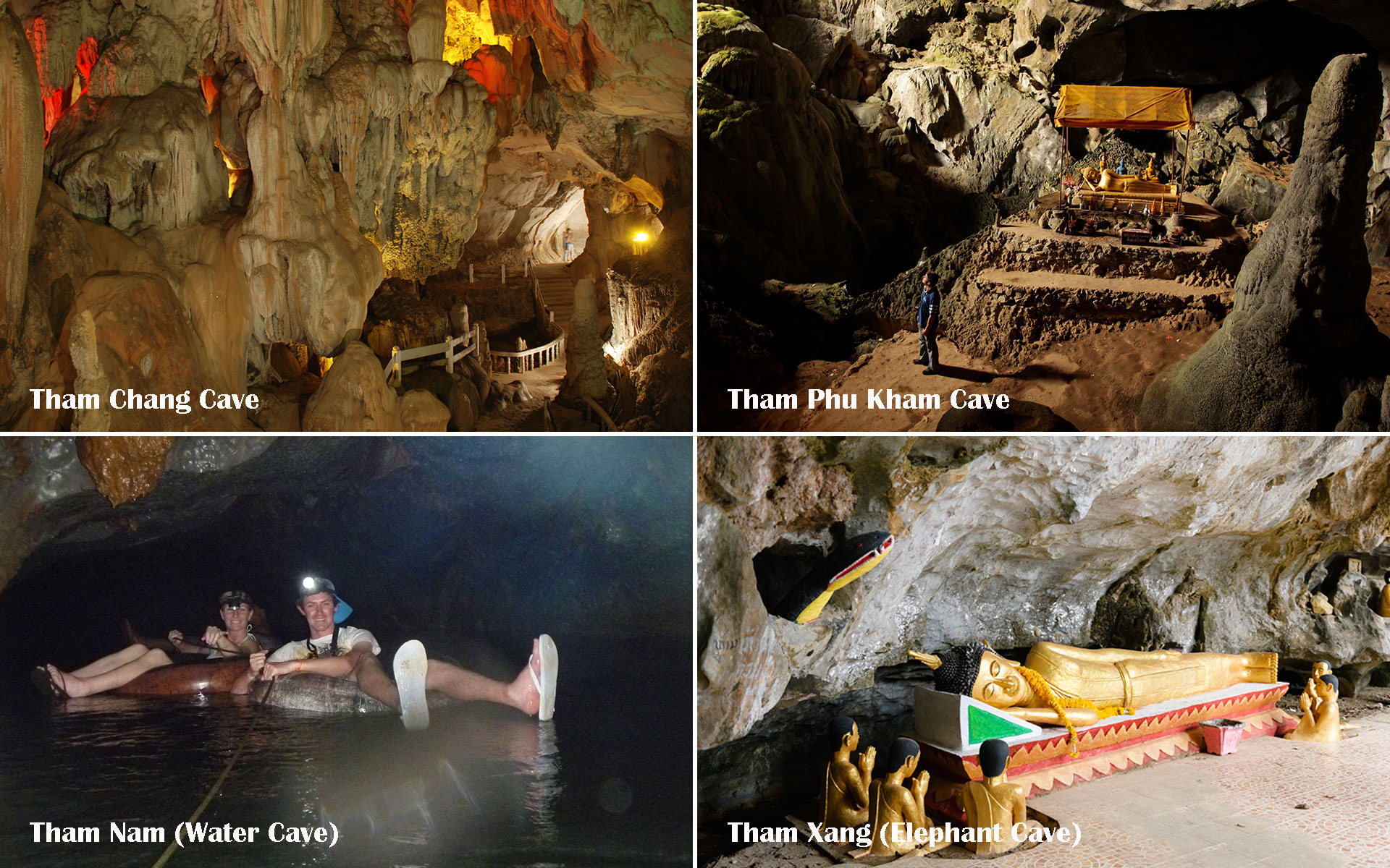 Caves in Vang Vieng