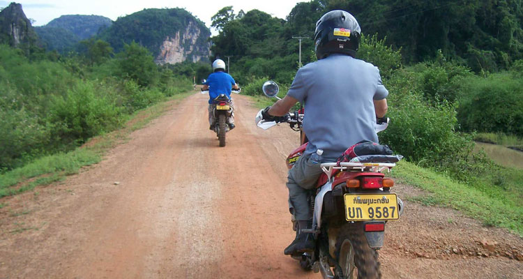 motorcycle tours laos